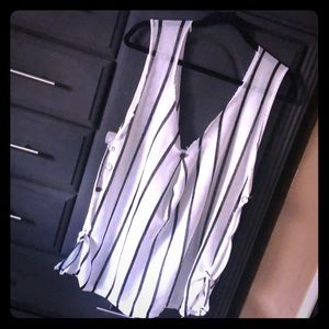 Dress shirt- Rhinestones and jean button.